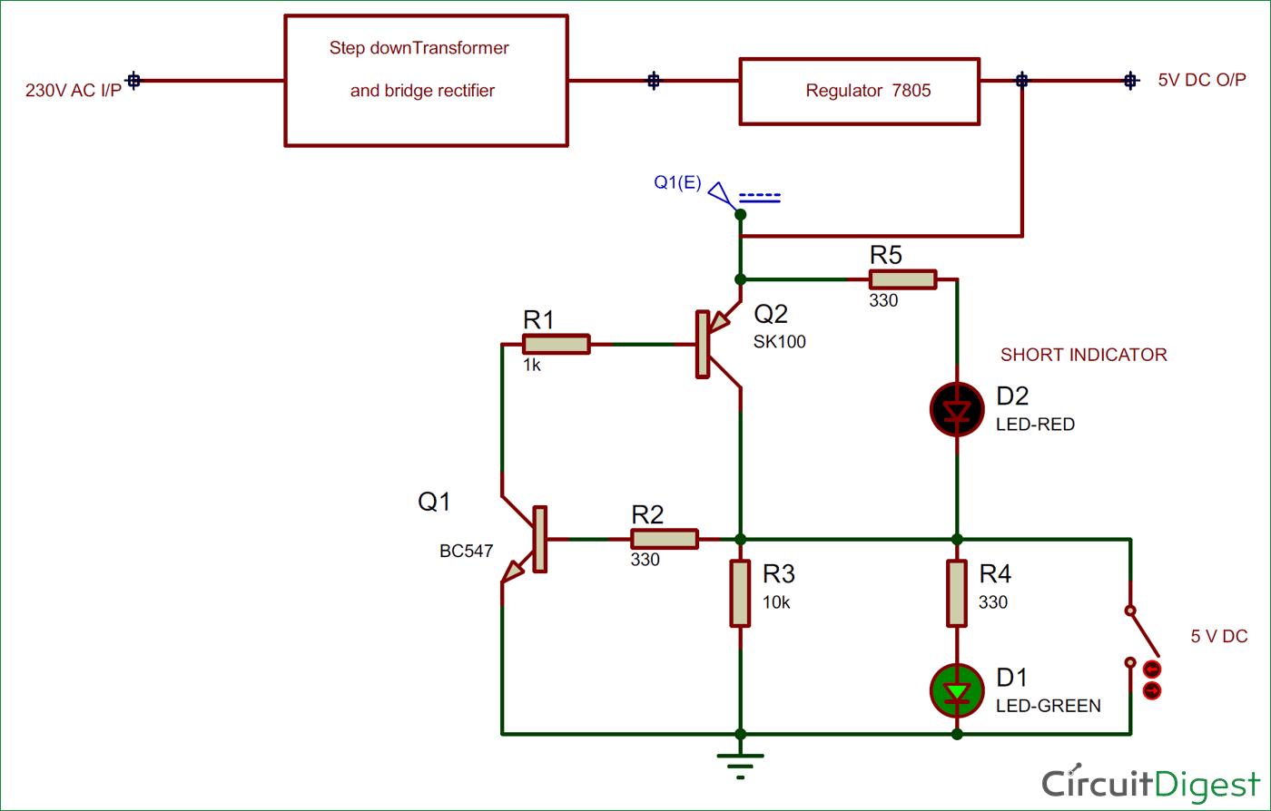 Short Circuit Protection Block Diagram