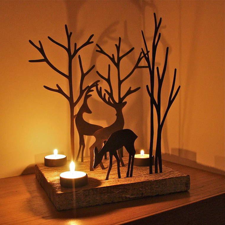 Благородные рождественские олени: 25 идей новогоднего декора, фото № 15