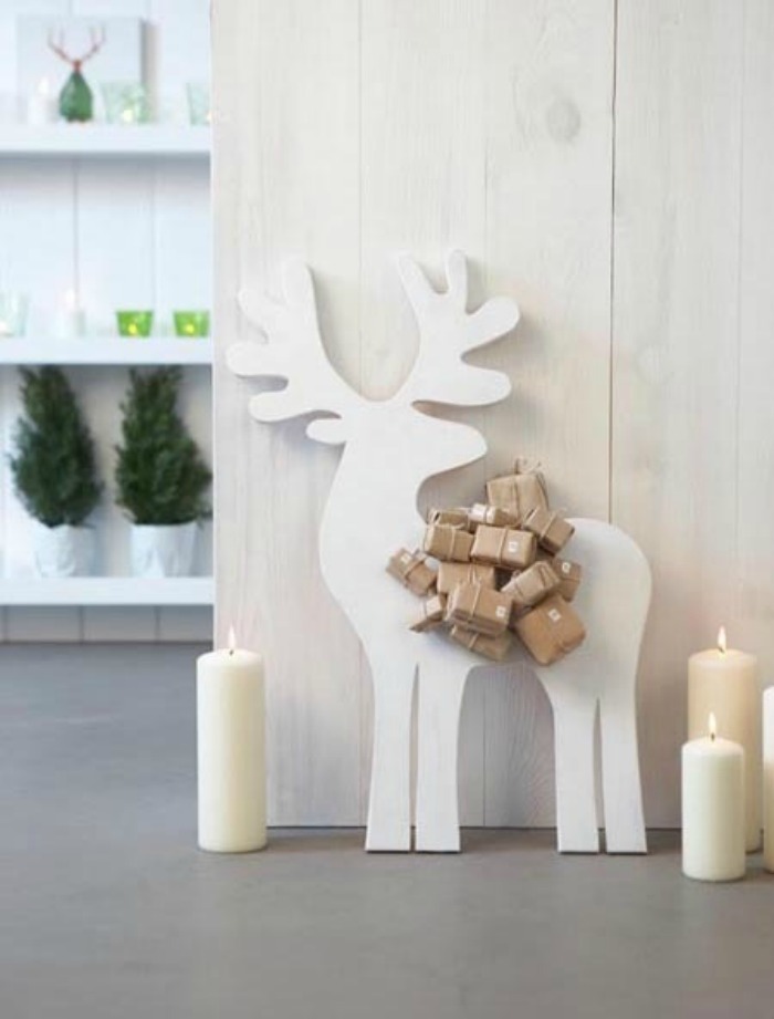 Благородные рождественские олени: 25 идей новогоднего декора, фото № 5
