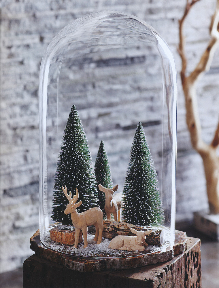 Благородные рождественские олени: 25 идей новогоднего декора, фото № 21