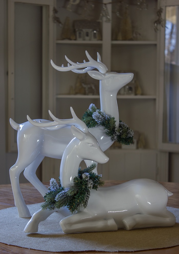 Благородные рождественские олени: 25 идей новогоднего декора, фото № 26