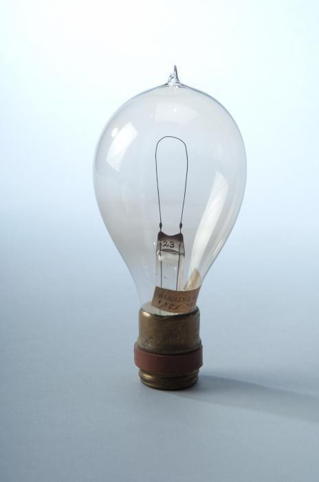 история возникновения лампы накаливания