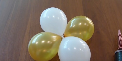 Четверка из шаров для создания гирлянды из шаров