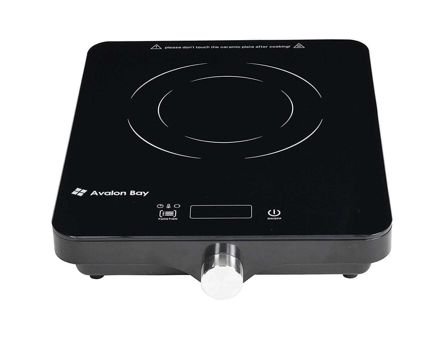 Avalon Bay Portable Induction Cooker Cooktop Countertop Burner, IC100B
